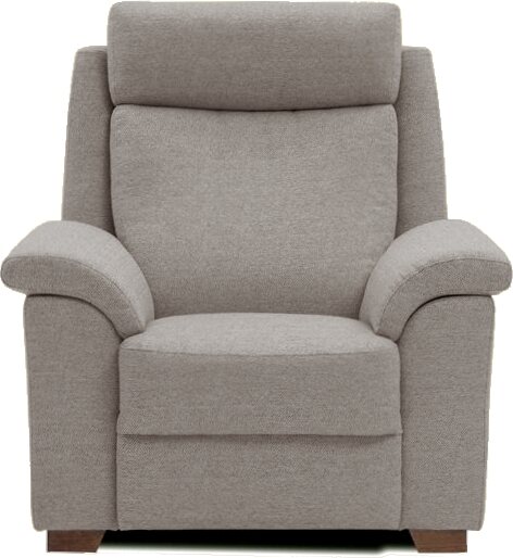 Huonekalukeidas-mallisto Edward, korkea selkäinen lepotuoli 994 Vaalean harmaa