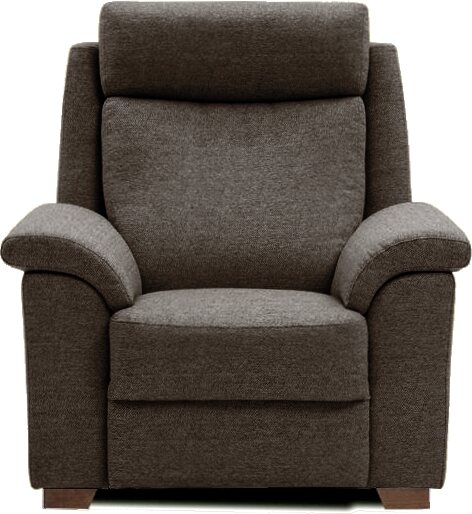 Huonekalukeidas-mallisto Edward, korkea selkäinen lepotuoli 991 Tumman Harmaa