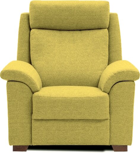 Huonekalukeidas-mallisto Edward, korkea selkäinen lepotuoli 025 Keltainen