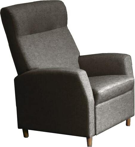 Huonekalukeidas-mallisto Kick, korkea selkäinen lepotuoli 991 Tumman Harmaa