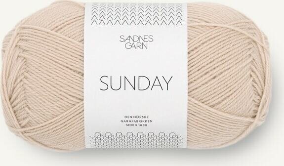 Sandnes Garn Sunday 2321 marsipaani