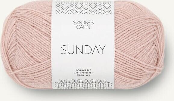 Sandnes Garn Sunday 3511 puuteri roosa