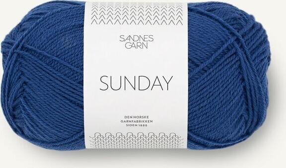Sandnes Garn Sunday 5846 sininen