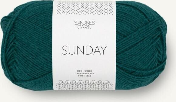 Sandnes Garn Sunday 7281 syvä petrooli