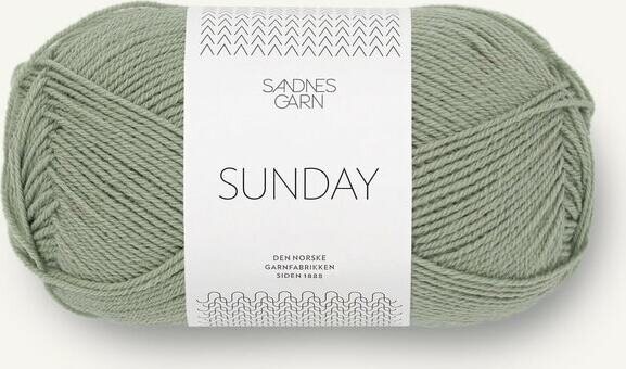 Sandnes Garn Sunday 8521 vaalea vihreä