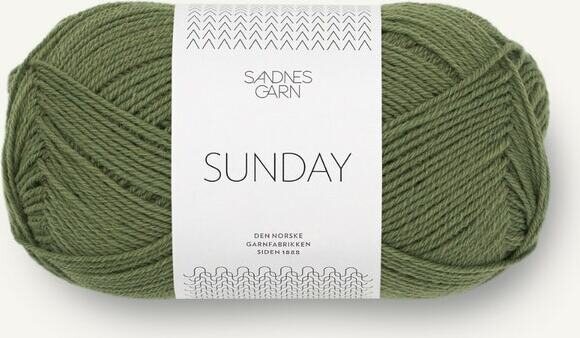Sandnes Garn Sunday 9062 oliivin vihreä