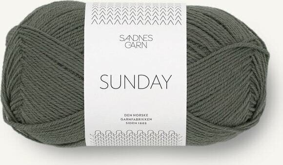Sandnes Garn Sunday 9071 murrettu oliivinvihreä