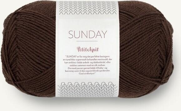 Sandnes Garn PetiteKnit Sunday 3091 Cacao Nibs
