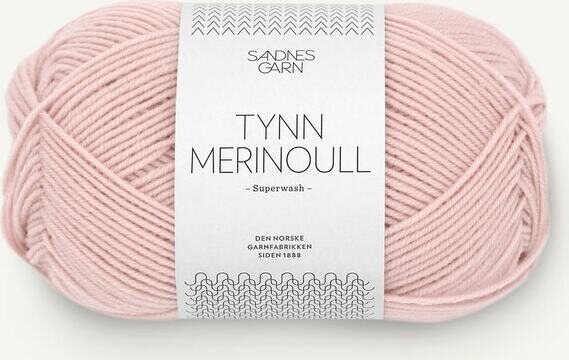 Sandnes Garn Tynn Merinoull 3511 Pudder rosa