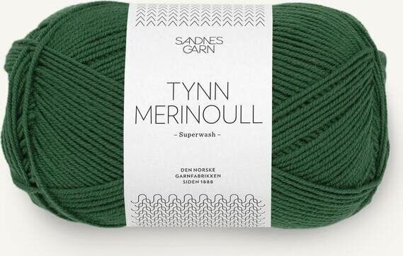 Sandnes Garn Tynn Merinoull 8072 Skoggrønn