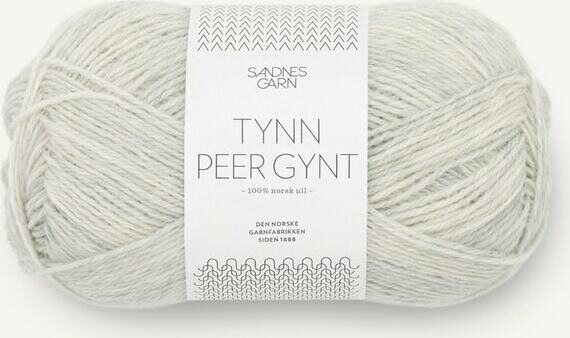 Sandnes Garn Tynn Peer Gynt 1021 Lys Gråmelert