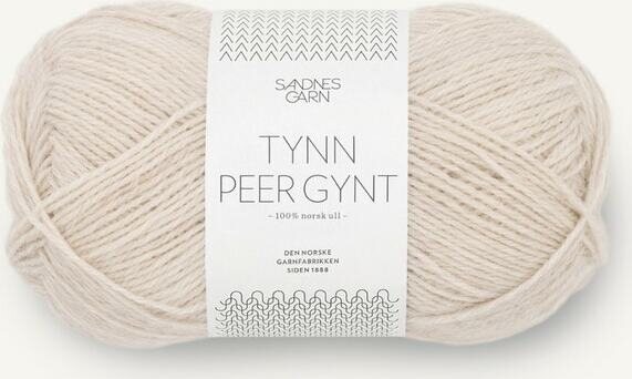 Sandnes Garn Tynn Peer Gynt 2641 Naturmelert