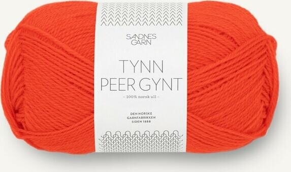 Sandnes Garn Tynn Peer Gynt 3819 Spicy Orange