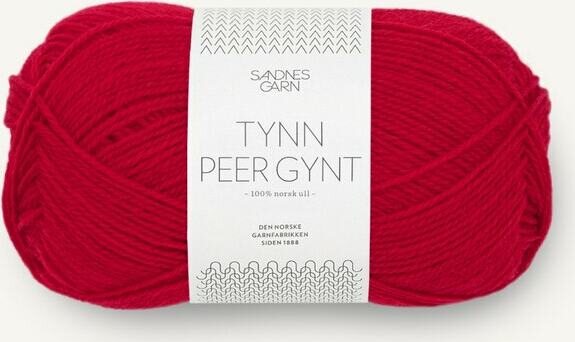 Sandnes Garn Tynn Peer Gynt 4219 Rød