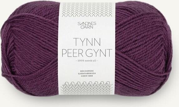 Sandnes Garn Tynn Peer Gynt 4672 Bjørnebærsaft