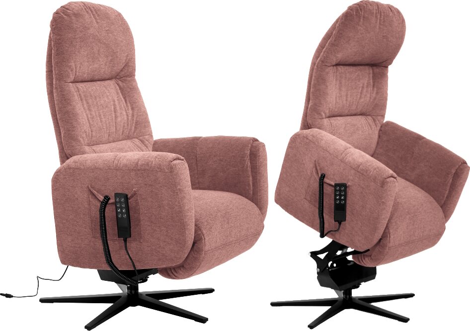 Huonekalukeidas-mallisto Apex, avustava nostotuoli. Sähkösäätöinen. Flair 387 Damask