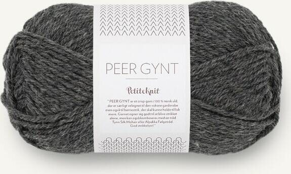 Sandnes Garn PetiteKnit Peer Gynt 1065 Charcoal Melange