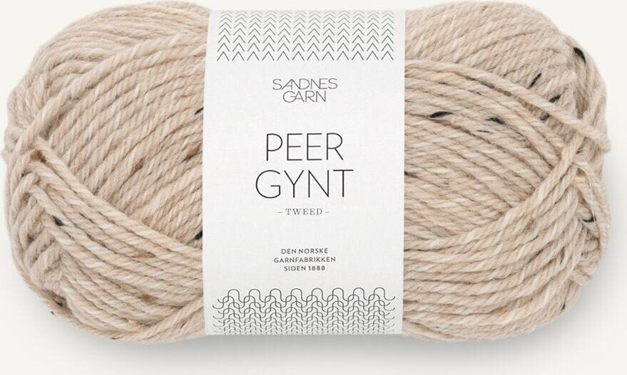 Sandnes Garn Peer Gynt 2730 Beigmelert Natur Tweed