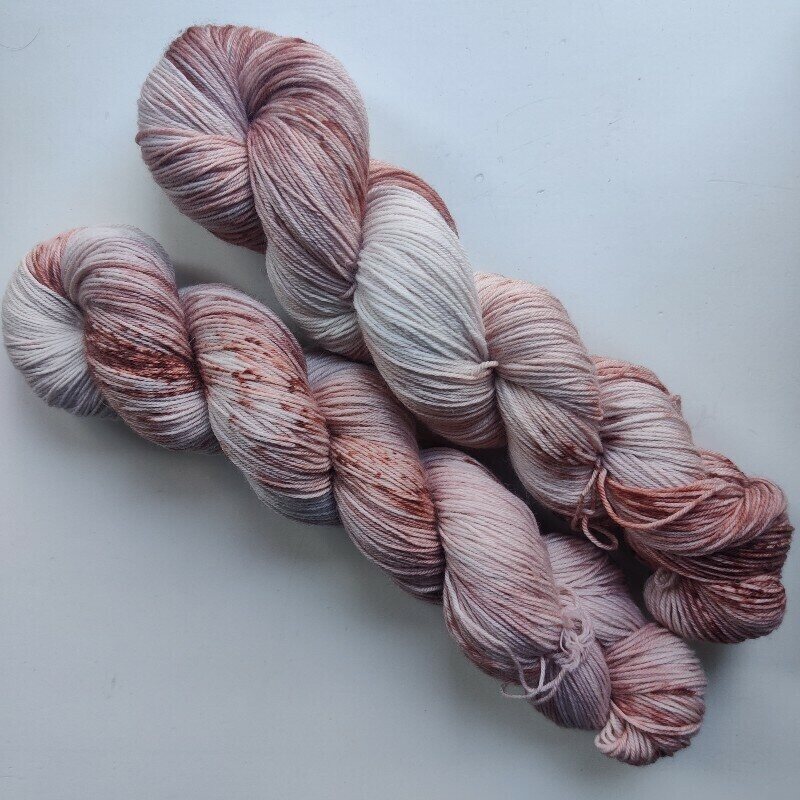 Skeinfinity Ohkanen merinosukkanen Persikkapuu