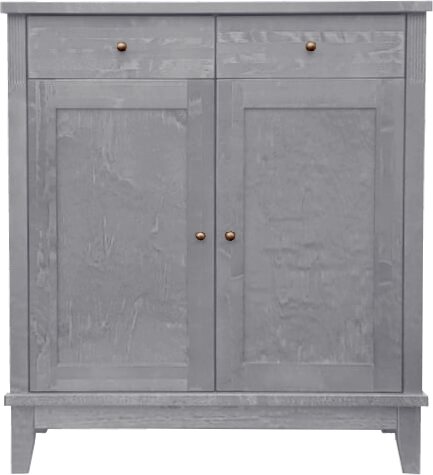 Lintula Björkman-senkki. 2-ovea ja 2-laatikkoa. Leveys: 90 cm ja korkeus: 101 cm. Useita eri värivaihtoehtoja. Harmaa