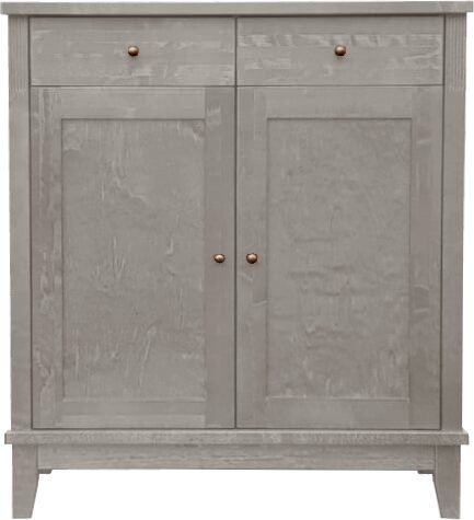 Lintula Björkman-senkki. 2-ovea ja 2-laatikkoa. Leveys: 90 cm ja korkeus: 101 cm. Useita eri värivaihtoehtoja. Kuultoharmaa