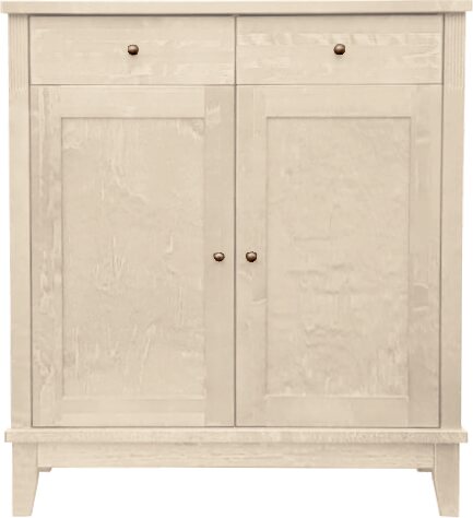 Lintula Björkman-senkki. 2-ovea ja 2-laatikkoa. Leveys: 90 cm ja korkeus: 101 cm. Useita eri värivaihtoehtoja. Kuultovalkoinen