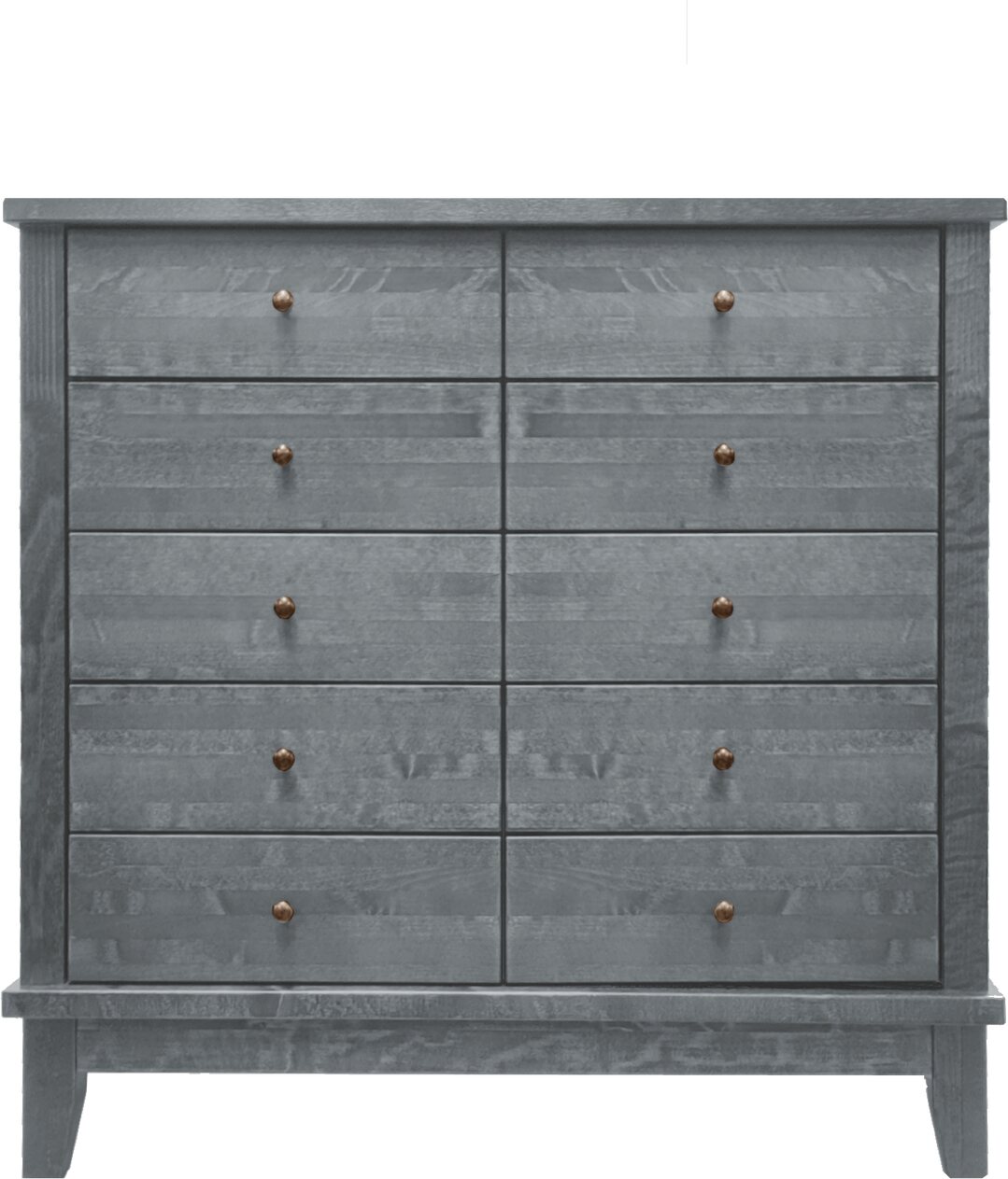 Lintula Björkman-lipasto. 10-laatikkoa. Leveys: 90 cm ja korkeus: 87 cm. Useita eri värivaihtoehtoja. Harmaa