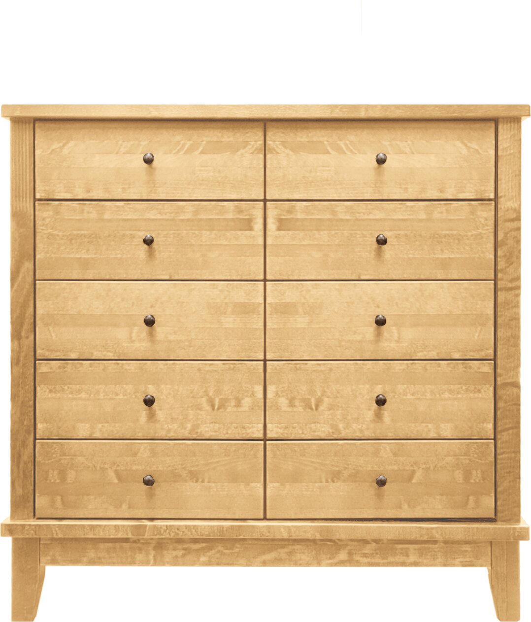 Lintula Björkman-lipasto. 10-laatikkoa. Leveys: 90 cm ja korkeus: 87 cm. Useita eri värivaihtoehtoja. Oma Pyökki