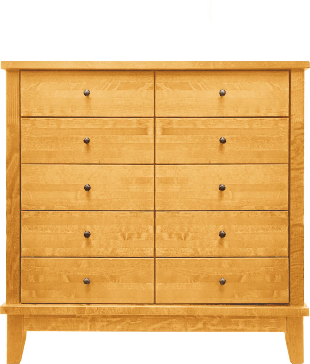 Lintula Björkman-lipasto. 10-laatikkoa. Leveys: 90 cm ja korkeus: 87 cm. Useita eri värivaihtoehtoja. Pyökki