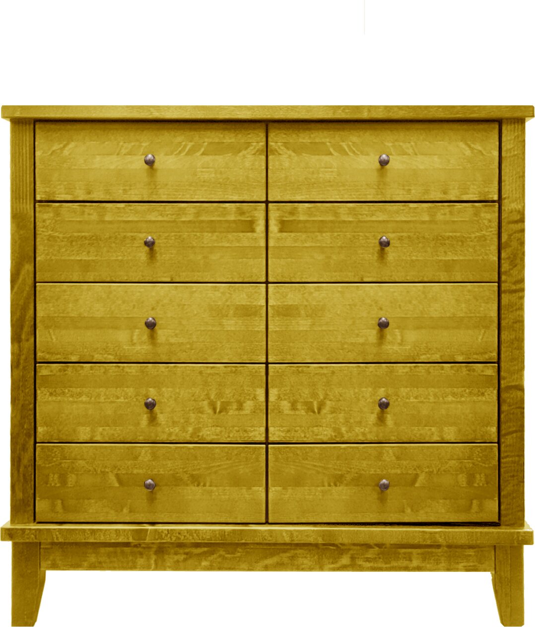 Lintula Björkman-lipasto. 10-laatikkoa. Leveys: 90 cm ja korkeus: 87 cm. Useita eri värivaihtoehtoja. Tammi