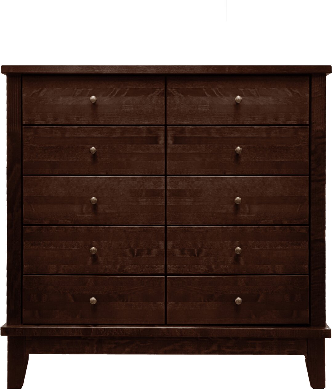 Lintula Björkman-lipasto. 10-laatikkoa. Leveys: 90 cm ja korkeus: 87 cm. Useita eri värivaihtoehtoja. Vaalea Wenge