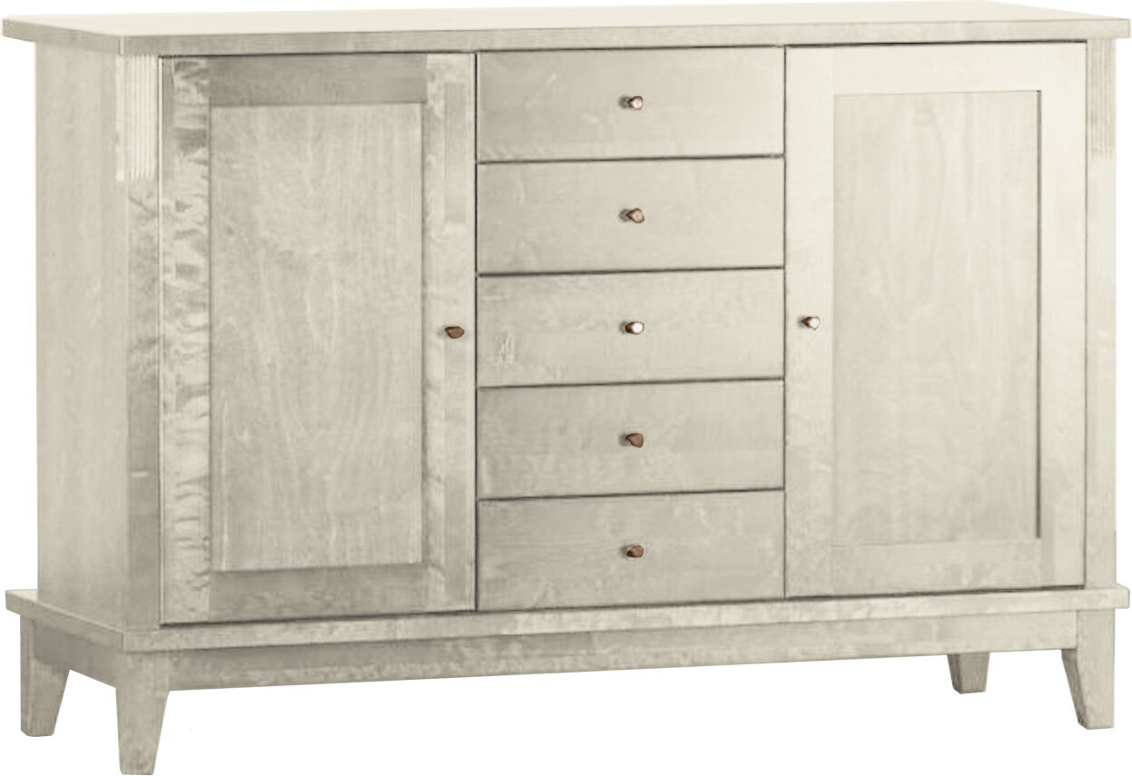 Björkman- senkki 130cm Kuultovalkoinen