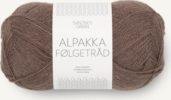 Sandnes Garn Alpakka Følgetråd 3161 Eikenøtt