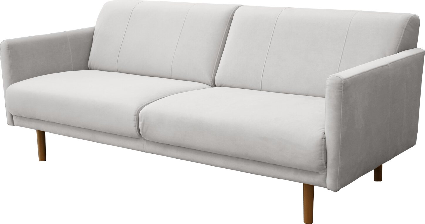 Huonekalukeidas-mallisto Pielinen 3-istuttava sohva. Dublin-verhoilulla. Eri kokoja. Useita värivaihtoehtoja. Vaalea harmaa