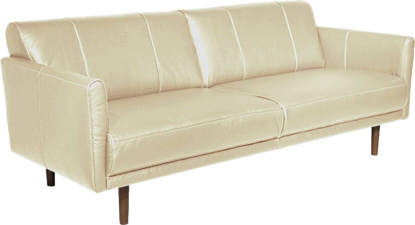 Huonekalukeidas-mallisto Pielinen 3-istuttava nahkasohva. Useita värivaihtoehtoja. Adria Cream A0231