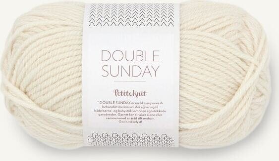 Sandnes Garn PetiteKnit DOUBLE SUNDAY 1012 Whipped Cream