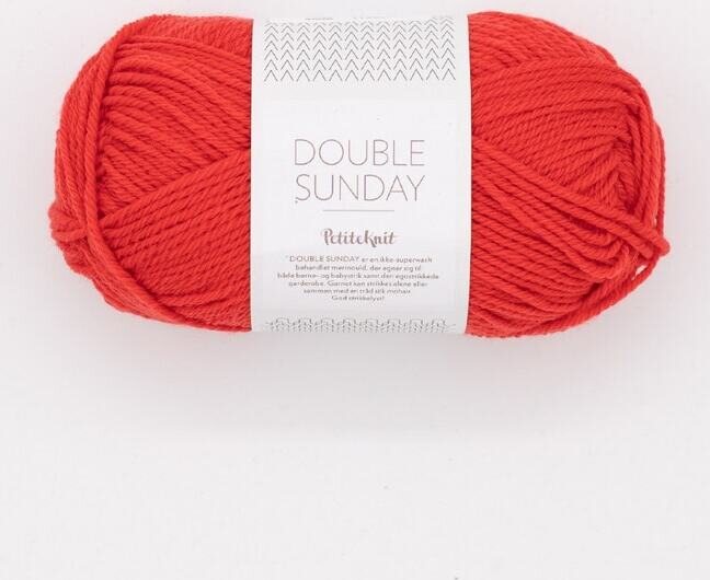 Sandnes Garn PetiteKnit DOUBLE SUNDAY 4008 Poppy