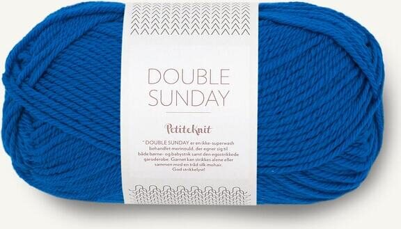 Sandnes Garn PetiteKnit DOUBLE SUNDAY 6046 Electric Blue