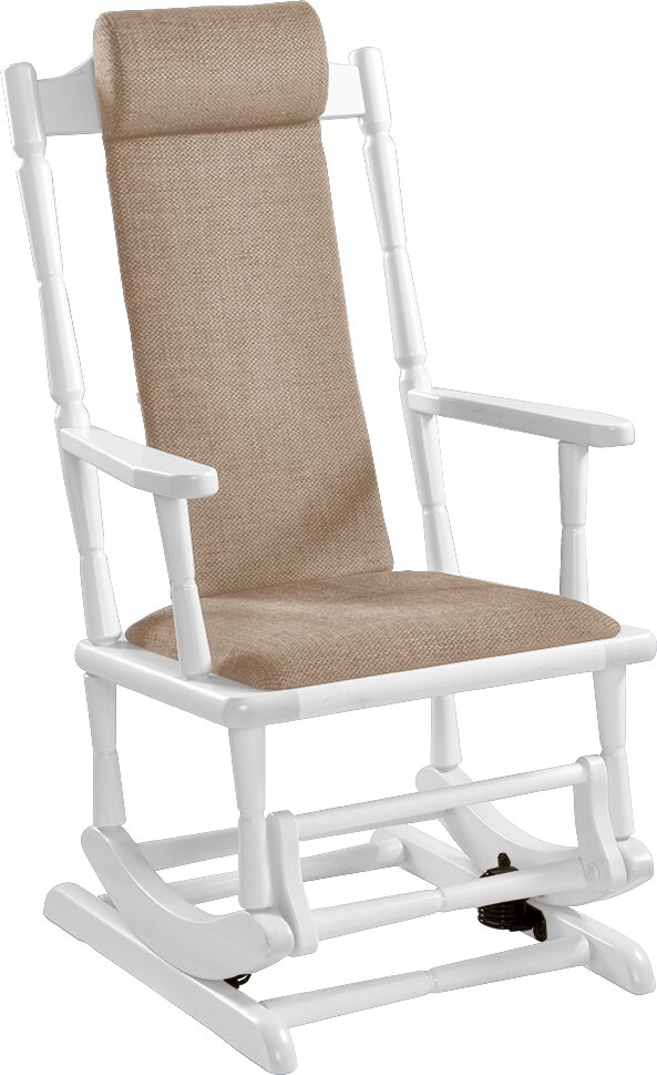 Urjala Kokko jousikeinu käännettävällä jalkatuella. Valkoinen maalattu