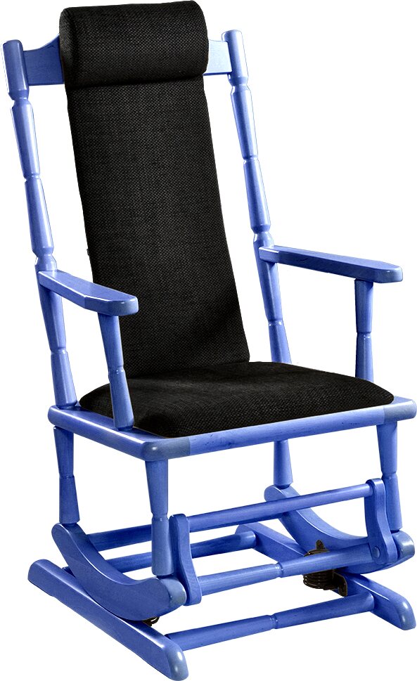 Urjala Kokko jousikeinu käännettävällä jalkatuella. Sininen