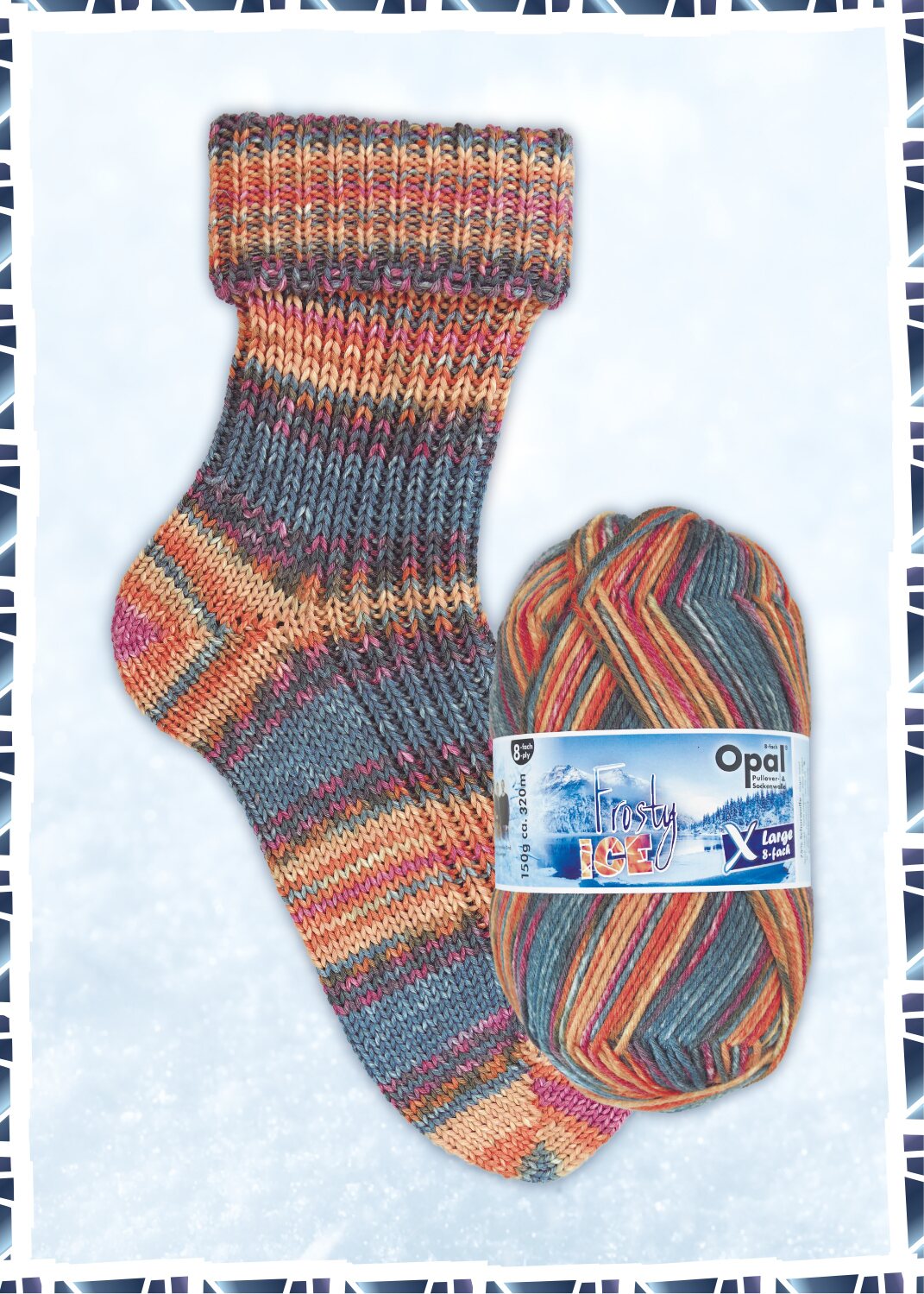 Opal Frosty Ice 8-ply 11353