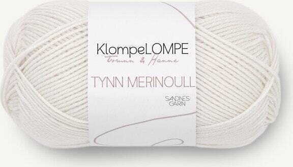 Sandnes Garn Klompelompe Tynn Merinoull 1013 Kitt