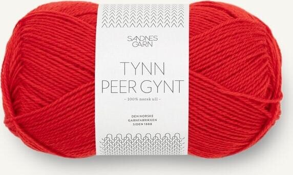Sandnes Garn Tynn Peer Gynt 4018 Scarlet Red