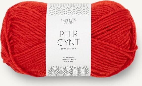 Sandnes Garn Peer Gynt 4018 Scarlet Red