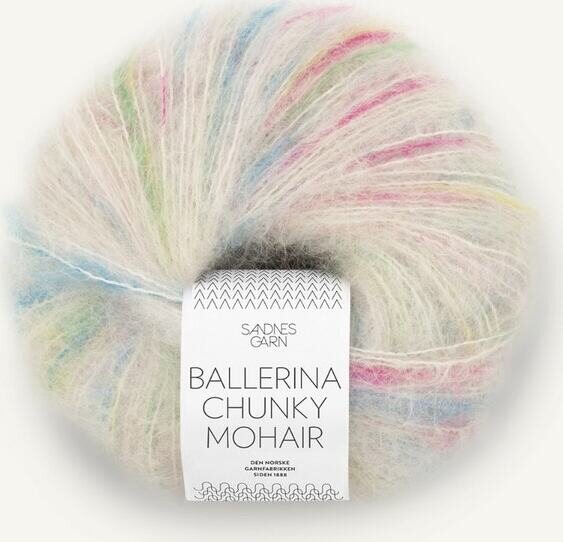 Sandnes Garn Ballerina Chunky Mohair 1010 Tutti Frutti
