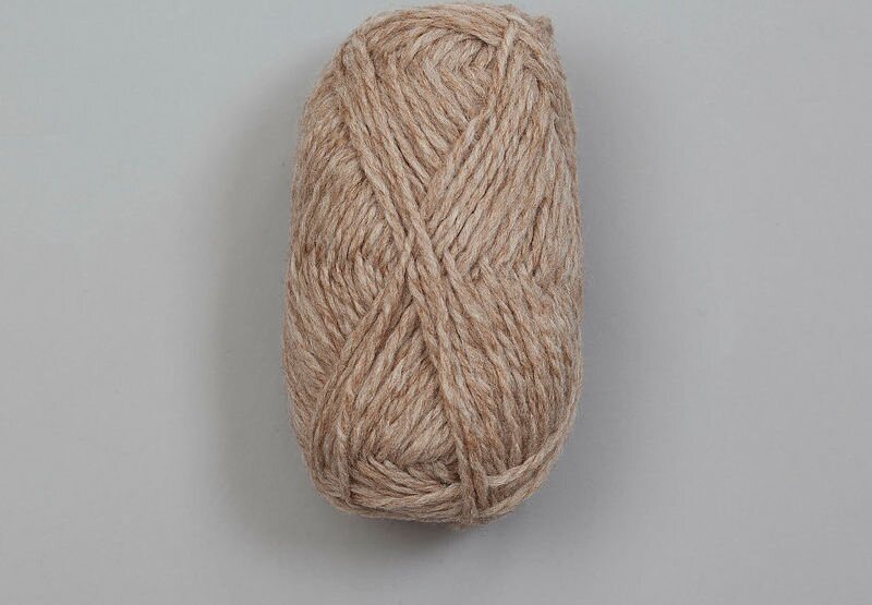 Rauma Garn Fivel 206 Beige Melert