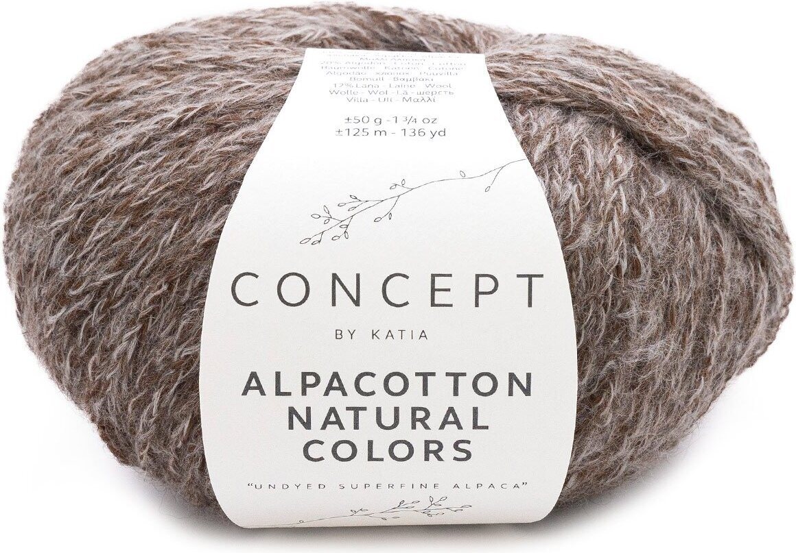 Katia ALPACOTTON NATURAL COLORS 53 - Brown