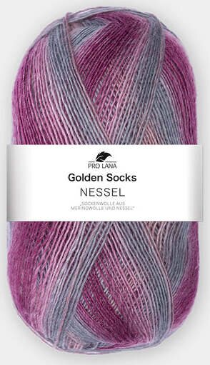 Pro Lana Golden Socks Nessel 80 lilan sävyt
