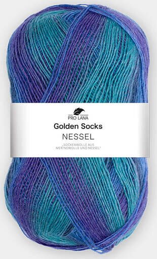 Pro Lana Golden Socks Nessel 83 lila-turkoosi