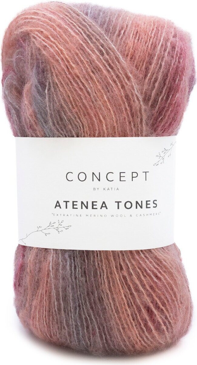 Katia Atenea Tones 205 - Coral-Blood red-Camel